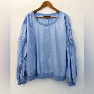 Eloquii women’s light blue pullover size 22/24